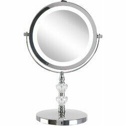 mirror-with-led-lighting-shumee-lusterko-20-cm-with-decorations-laon