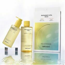 cell-fusion-c-radiance-vita-set-2-cleanser-gel-toner-sheet-mask-komplekts-adas-tonizesanai-ar-c-vitaminu