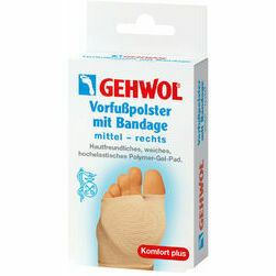 gehwol-vorfusspolster-mit-bandage-mittel-rechts-polimera-gela-spilventins-pedas-prieksdalai-ar-bandazu-videja-izmera-labai-kajai-n1
