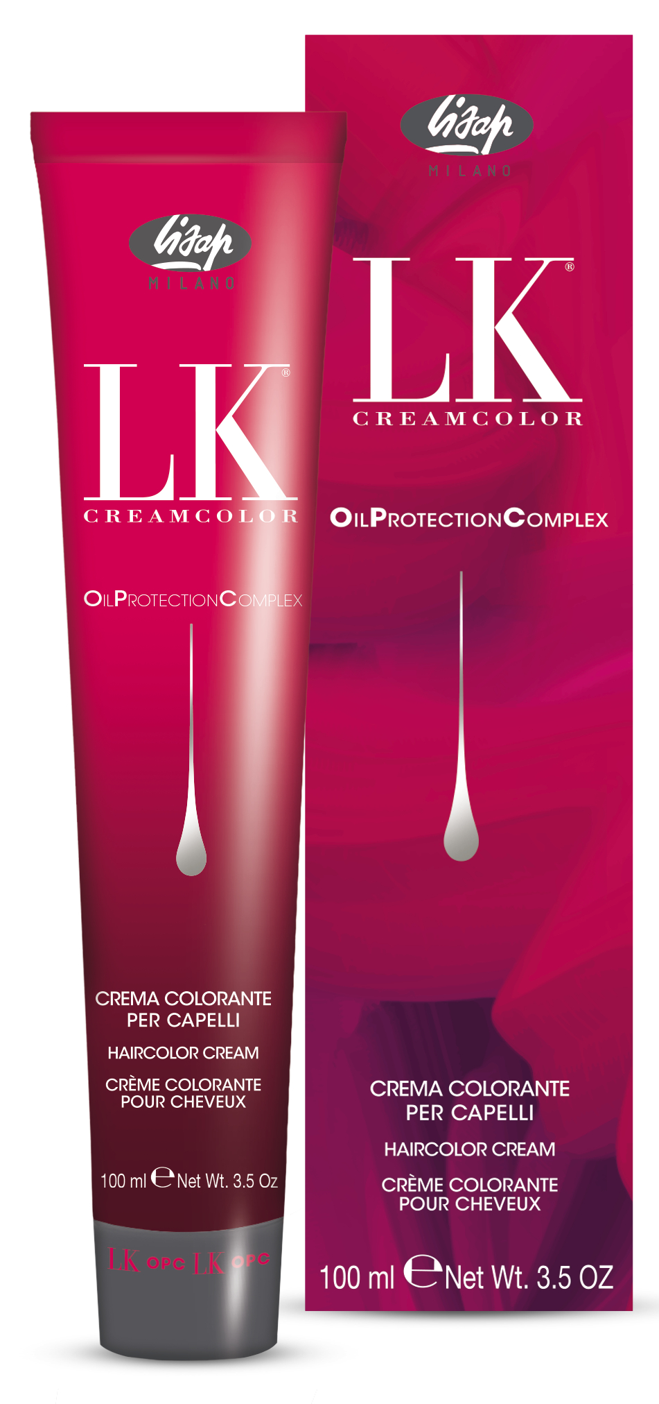 alor.pro: Lisap  Milano LK Oil Protection Complex – profesionāla matu krāsa 9/8 , 100ml | 1...