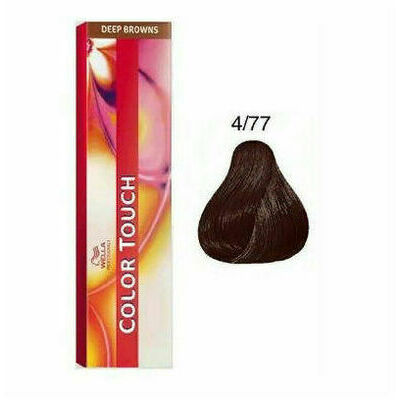 Wella Professionals Color Touch demi-permanent hair color 4/77 DEEP BROWNS  , 60 ml 