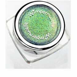 wimpernwelle-glimmer-glitter-eyeshadow-dark-green